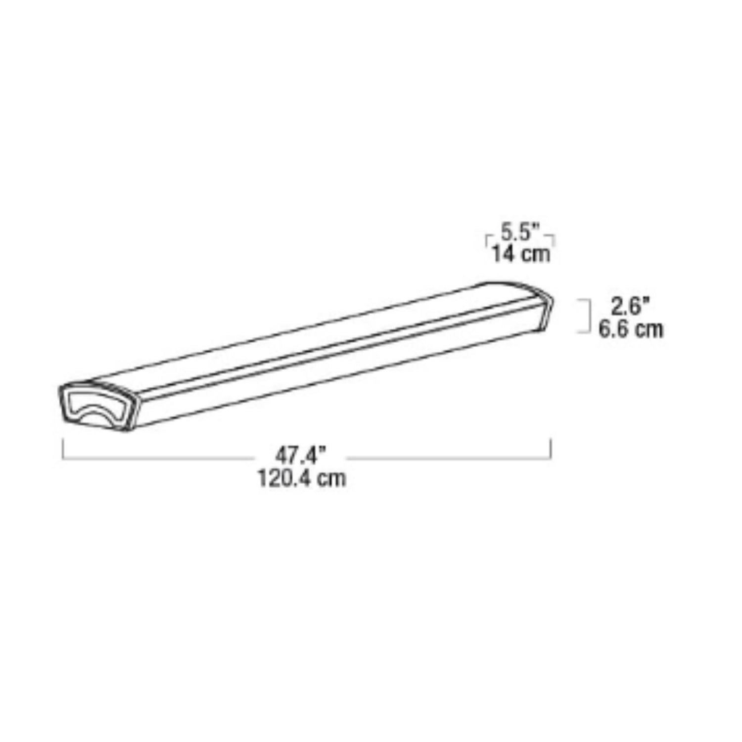 Gabinete LED Integrado NDR 40W / 120-277V - Wattko